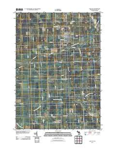 Cass City Michigan Historical topographic map, 1:24000 scale, 7.5 X 7.5 Minute, Year 2011