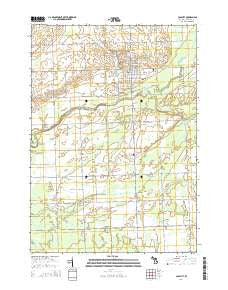 Cass City Michigan Historical topographic map, 1:24000 scale, 7.5 X 7.5 Minute, Year 2014