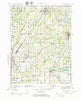 Cassopolis Michigan Historical topographic map, 1:62500 scale, 15 X 15 Minute, Year 1945