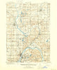 Cedar Springs Michigan Historical topographic map, 1:62500 scale, 15 X 15 Minute, Year 1918