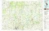 Cedar Springs Michigan Historical topographic map, 1:100000 scale, 30 X 60 Minute, Year 1986