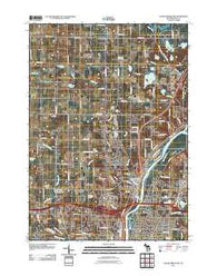 Cedar Springs SW Michigan Historical topographic map, 1:24000 scale, 7.5 X 7.5 Minute, Year 2011