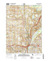 Cedar Springs SW Michigan Historical topographic map, 1:24000 scale, 7.5 X 7.5 Minute, Year 2014