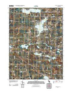 Cement City Michigan Historical topographic map, 1:24000 scale, 7.5 X 7.5 Minute, Year 2011