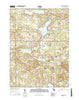 Cement City Michigan Current topographic map, 1:24000 scale, 7.5 X 7.5 Minute, Year 2017