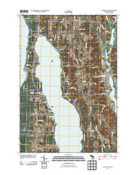 Central Lake Michigan Historical topographic map, 1:24000 scale, 7.5 X 7.5 Minute, Year 2011