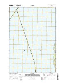 Central Lake OE W Michigan Historical topographic map, 1:24000 scale, 7.5 X 7.5 Minute, Year 2014