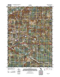 Ceresco Michigan Historical topographic map, 1:24000 scale, 7.5 X 7.5 Minute, Year 2011