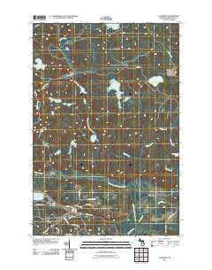 Champion Michigan Historical topographic map, 1:24000 scale, 7.5 X 7.5 Minute, Year 2011
