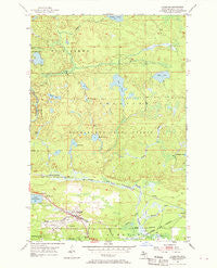 Champion Michigan Historical topographic map, 1:24000 scale, 7.5 X 7.5 Minute, Year 1955