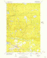 Champion Michigan Historical topographic map, 1:24000 scale, 7.5 X 7.5 Minute, Year 1955