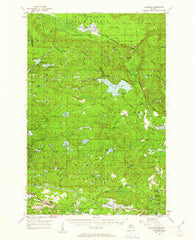 Champion Michigan Historical topographic map, 1:62500 scale, 15 X 15 Minute, Year 1955