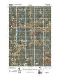 Chandler Michigan Historical topographic map, 1:24000 scale, 7.5 X 7.5 Minute, Year 2011