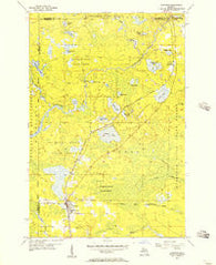 Channing Michigan Historical topographic map, 1:24000 scale, 7.5 X 7.5 Minute, Year 1955