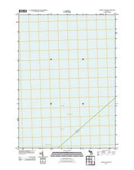 Charity Island Michigan Historical topographic map, 1:24000 scale, 7.5 X 7.5 Minute, Year 2011