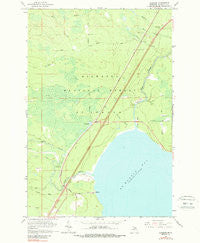 Charles Michigan Historical topographic map, 1:24000 scale, 7.5 X 7.5 Minute, Year 1964
