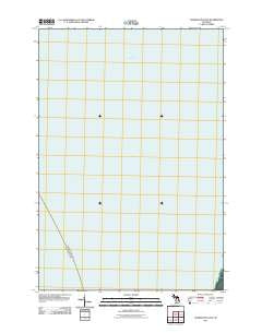 Charlevoix OE W Michigan Historical topographic map, 1:24000 scale, 7.5 X 7.5 Minute, Year 2011