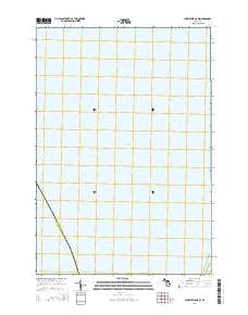 Charlevoix OE W Michigan Historical topographic map, 1:24000 scale, 7.5 X 7.5 Minute, Year 2014