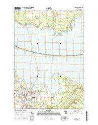 Cheboygan Michigan Historical topographic map, 1:24000 scale, 7.5 X 7.5 Minute, Year 2014