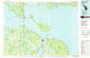 Cheboygan Michigan Historical topographic map, 1:100000 scale, 30 X 60 Minute, Year 1984