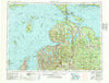 Cheboygan Michigan Historical topographic map, 1:250000 scale, 1 X 2 Degree, Year 1955