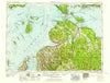 Cheboygan Michigan Historical topographic map, 1:250000 scale, 1 X 2 Degree, Year 1958