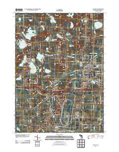 Chelsea Michigan Historical topographic map, 1:24000 scale, 7.5 X 7.5 Minute, Year 2011