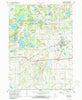 Chelsea Michigan Historical topographic map, 1:24000 scale, 7.5 X 7.5 Minute, Year 1973