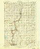 Chesaning Michigan Historical topographic map, 1:62500 scale, 15 X 15 Minute, Year 1917