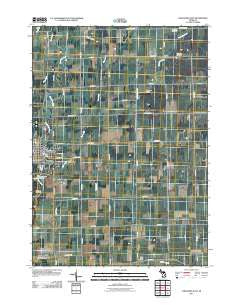 Chesaning East Michigan Historical topographic map, 1:24000 scale, 7.5 X 7.5 Minute, Year 2011