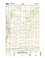 Chesaning East Michigan Historical topographic map, 1:24000 scale, 7.5 X 7.5 Minute, Year 2014