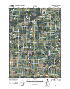 Chesaning West Michigan Historical topographic map, 1:24000 scale, 7.5 X 7.5 Minute, Year 2011