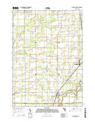 Chesaning West Michigan Historical topographic map, 1:24000 scale, 7.5 X 7.5 Minute, Year 2014