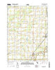 Chesaning West Michigan Historical topographic map, 1:24000 scale, 7.5 X 7.5 Minute, Year 2014