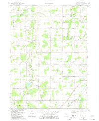 Chester Michigan Historical topographic map, 1:24000 scale, 7.5 X 7.5 Minute, Year 1980