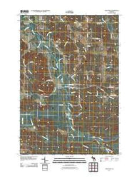 Chestonia Michigan Historical topographic map, 1:24000 scale, 7.5 X 7.5 Minute, Year 2011
