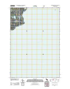 Chippewa Point Michigan Historical topographic map, 1:24000 scale, 7.5 X 7.5 Minute, Year 2011