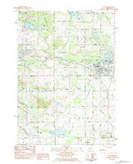Clare Michigan Historical topographic map, 1:25000 scale, 7.5 X 7.5 Minute, Year 1983