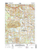 Clarkston Michigan Current topographic map, 1:24000 scale, 7.5 X 7.5 Minute, Year 2017