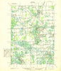 Clarkston Michigan Historical topographic map, 1:31680 scale, 7.5 X 7.5 Minute, Year 1936