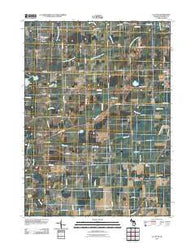 Clayton Michigan Historical topographic map, 1:24000 scale, 7.5 X 7.5 Minute, Year 2011