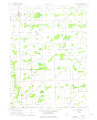 Clayton Michigan Historical topographic map, 1:24000 scale, 7.5 X 7.5 Minute, Year 1962