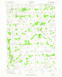 Clayton Michigan Historical topographic map, 1:24000 scale, 7.5 X 7.5 Minute, Year 1962