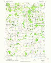 Clifford Michigan Historical topographic map, 1:24000 scale, 7.5 X 7.5 Minute, Year 1963