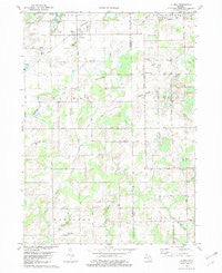 Climax Michigan Historical topographic map, 1:24000 scale, 7.5 X 7.5 Minute, Year 1982