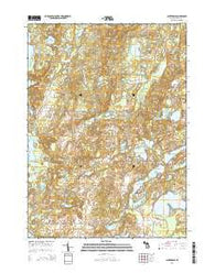 Cloverdale Michigan Historical topographic map, 1:24000 scale, 7.5 X 7.5 Minute, Year 2014