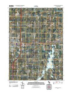 Coldwater East Michigan Historical topographic map, 1:24000 scale, 7.5 X 7.5 Minute, Year 2011