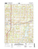 Coldwater East Michigan Current topographic map, 1:24000 scale, 7.5 X 7.5 Minute, Year 2016