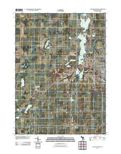 Coldwater West Michigan Historical topographic map, 1:24000 scale, 7.5 X 7.5 Minute, Year 2011