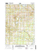 Coleman NE Michigan Current topographic map, 1:24000 scale, 7.5 X 7.5 Minute, Year 2016